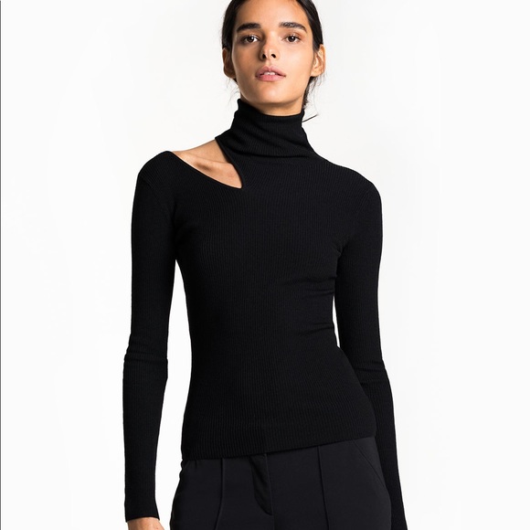 A.L.C. Sweaters - A.L.C. Kara Cut Out Knit Sweater